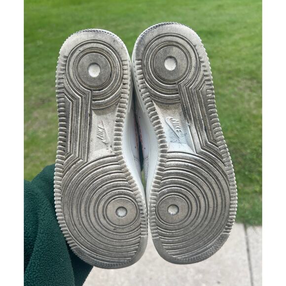 Nike Air Force 1 Low '07 SE‎ Nike 101 Women’s 7.5 Cracked Leather GUC - Picture 7 of 8